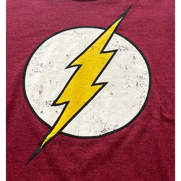 The Flash & DC T-shirt Men's Cotton Polyester Blend Men's Size Medium - Picture 9 of 10